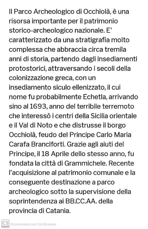 Casa Vacanza Contry House Romantic Grammichele المظهر الخارجي الصورة